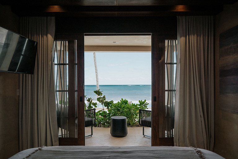 Tul050 - Manoir en bord de mer à Tulum