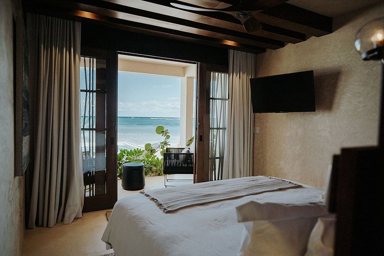 Tul050 - Manoir en bord de mer à Tulum