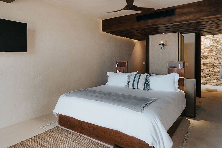 Tul050 - Manoir en bord de mer à Tulum