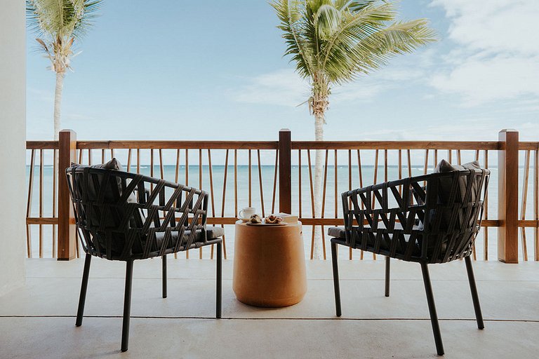 Tul050 - Manoir en bord de mer à Tulum