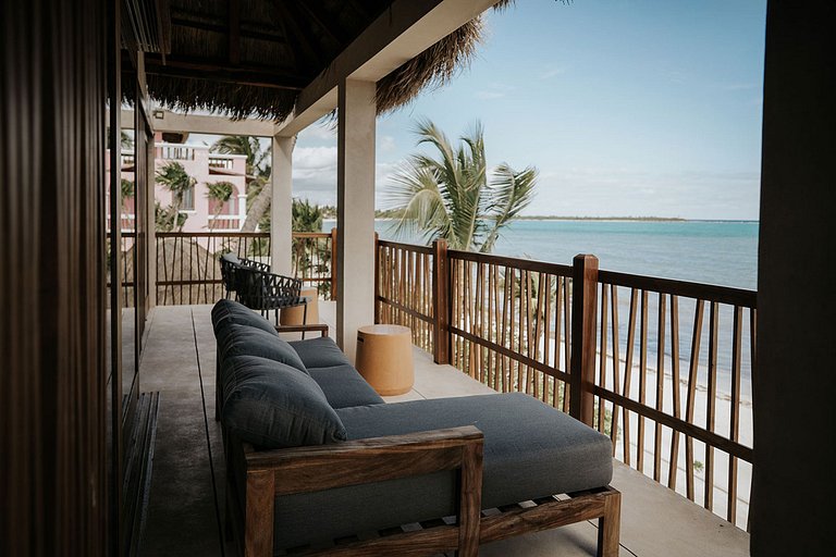 Tul050 - Manoir en bord de mer à Tulum