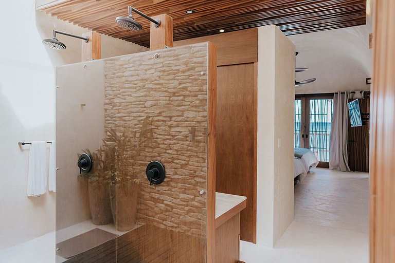 Tul050 - Manoir en bord de mer à Tulum