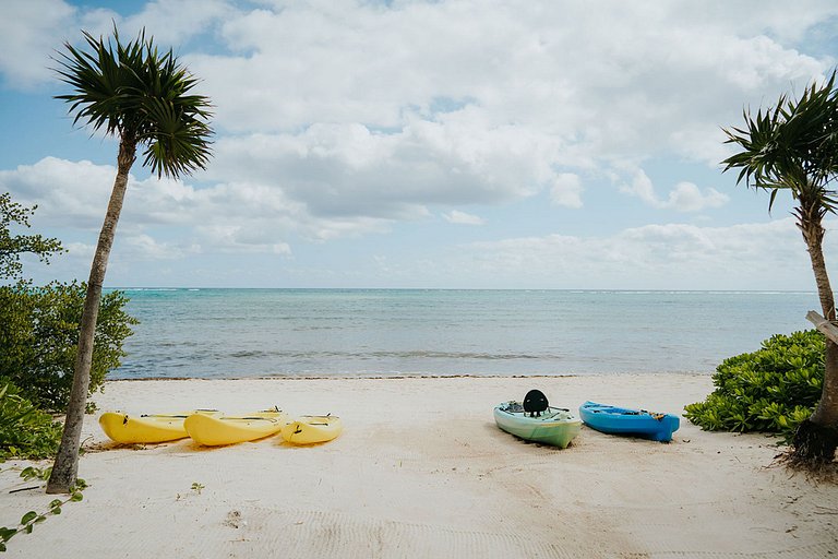 Tul050 - Mansão à beira-mar em Tulum