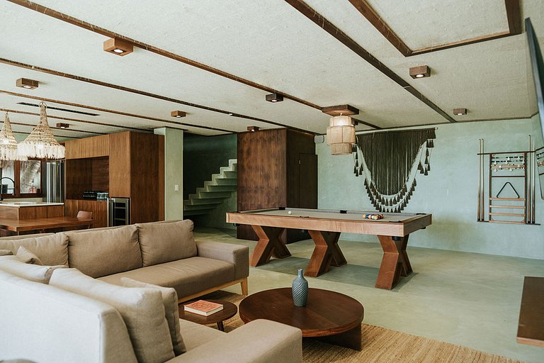 Tul050 - Mansión frente al mar en Tulum