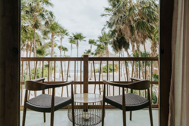 Tul050 - Manoir en bord de mer à Tulum