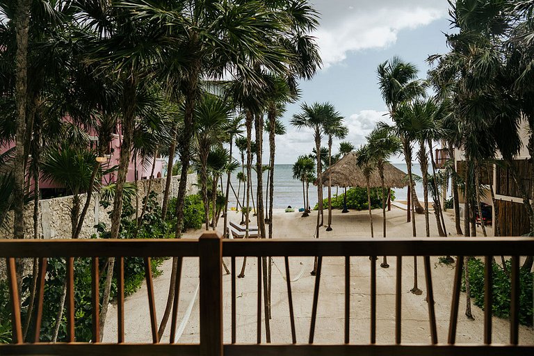 Tul050 - Manoir en bord de mer à Tulum