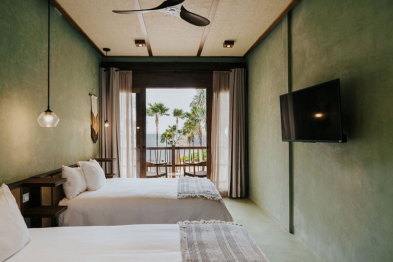 Tul050 - Manoir en bord de mer à Tulum