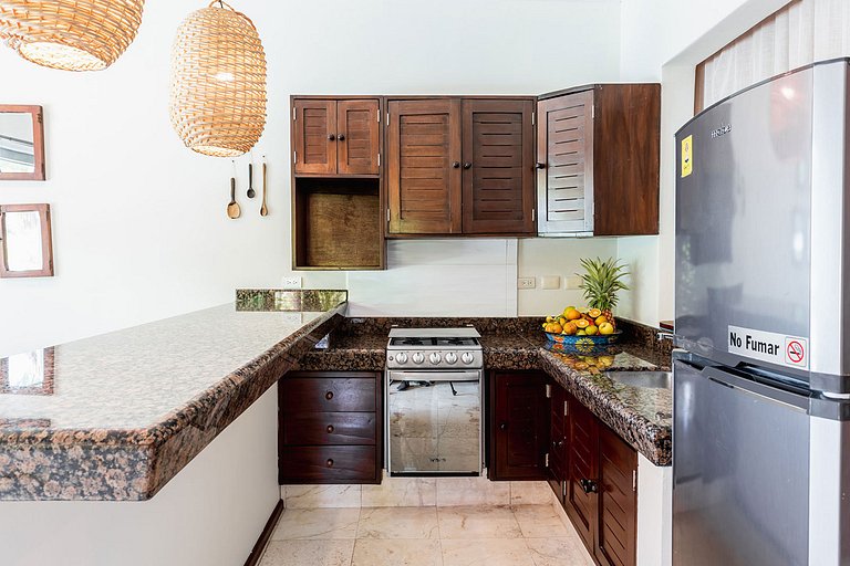 Tul051 - Villa pé na areia exclusiva em Tulum