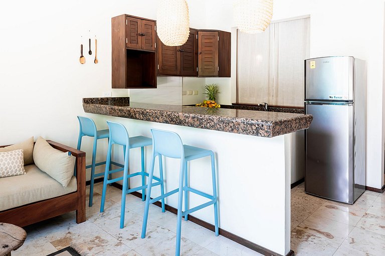 Tul051 - Exclusiva villa frente al mar en Tulum