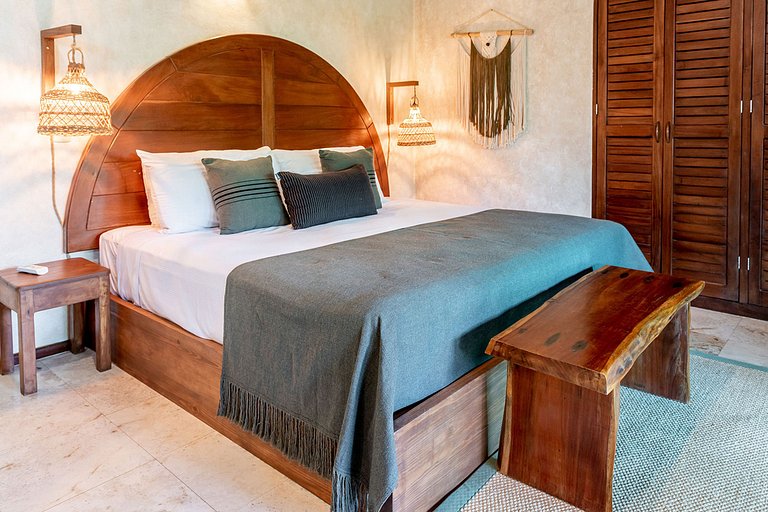 Tul051 - Exclusiva villa frente al mar en Tulum