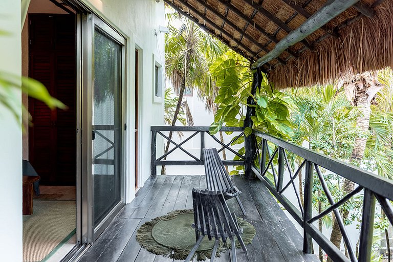 Tul051 - Villa pé na areia exclusiva em Tulum