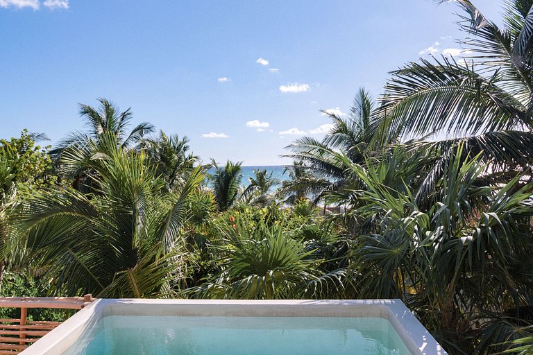 Tul053 - Charmosa cobertura em Tulum