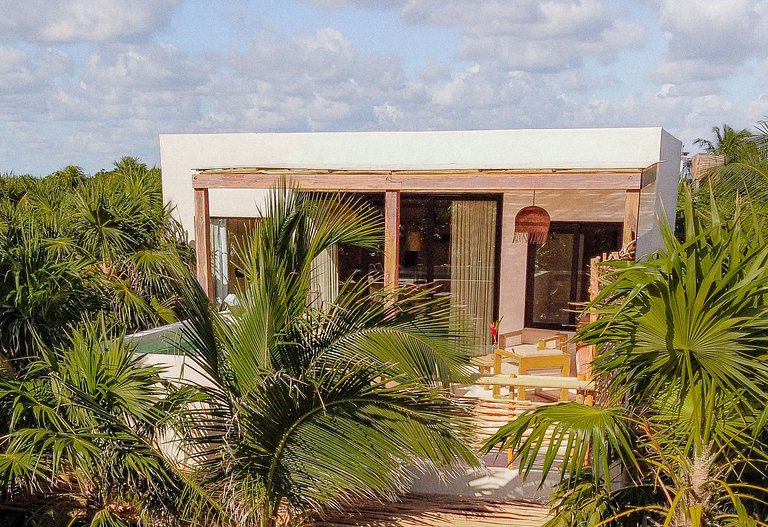 Tul053 - Encantador penthouse en Tulum