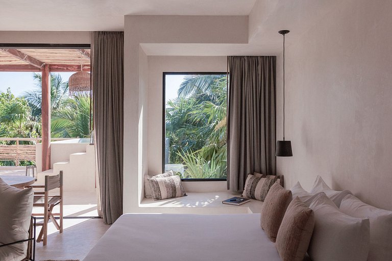 Tul053 - Charmant penthouse à Tulum