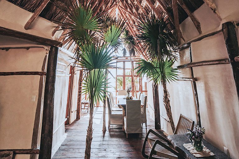 Tul054 - Villa tropical à beira-mar em Tulu