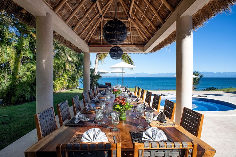 Ptm021 – Villa de luxe en bord de mer à Punta Mita