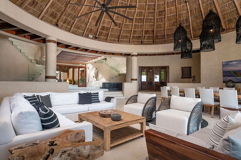 Ptm021 – Villa de lujo frente al mar en Punta Mita