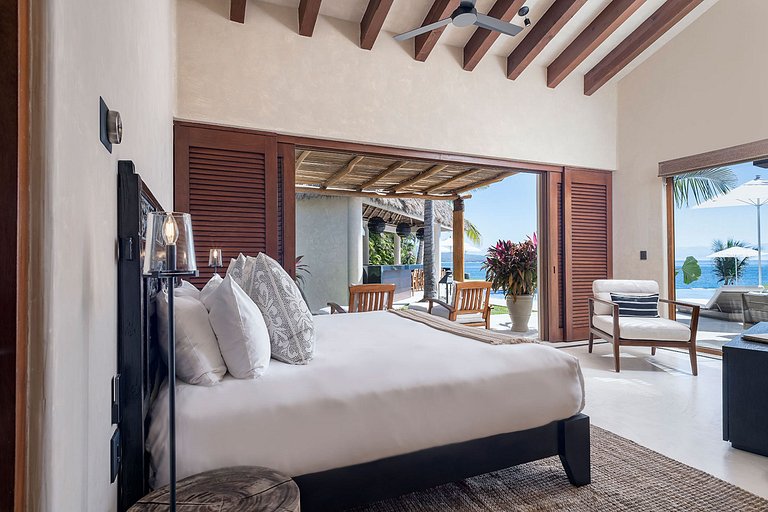 Ptm021 – Villa de luxe en bord de mer à Punta Mita