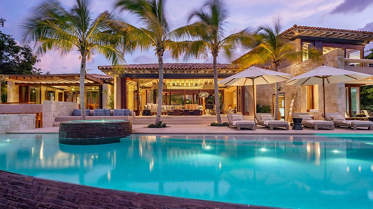 Ptm024 – Elegante villa à beira-mar em Punta Mita