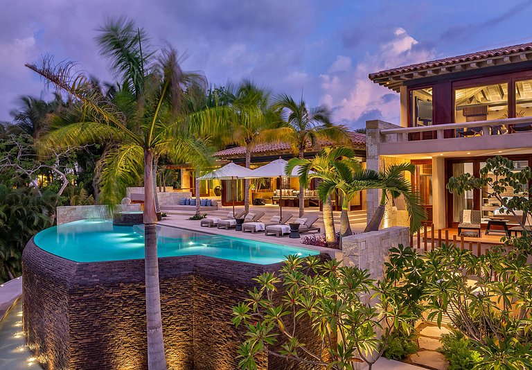 Ptm024 – Elegante villa à beira-mar em Punta Mita