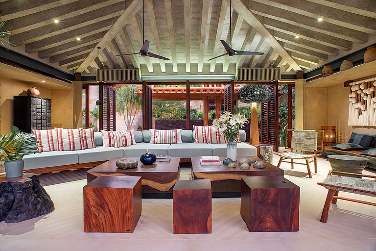 Ptm024 – Villa élégante en bord de mer à Punta Mita