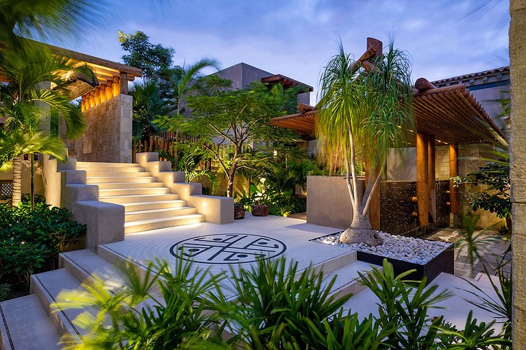 Ptm024 – Elegante villa à beira-mar em Punta Mita