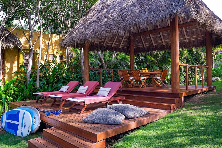 Ptm024 – Elegante villa à beira-mar em Punta Mita