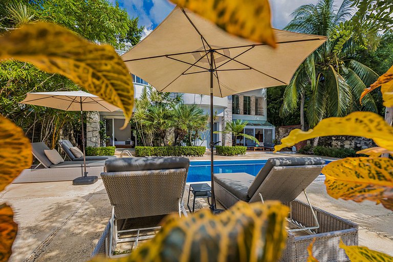 Coz002 - Villa idílica à beira-mar em Cozumel