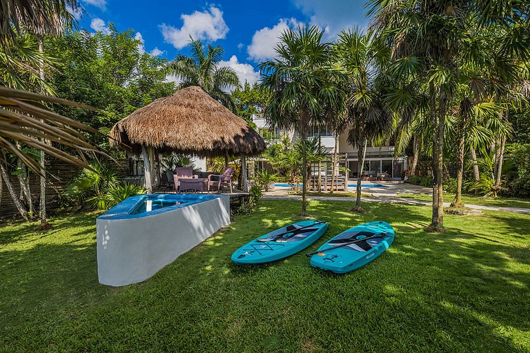 Coz002 - Villa idílica frente al mar en Cozumel