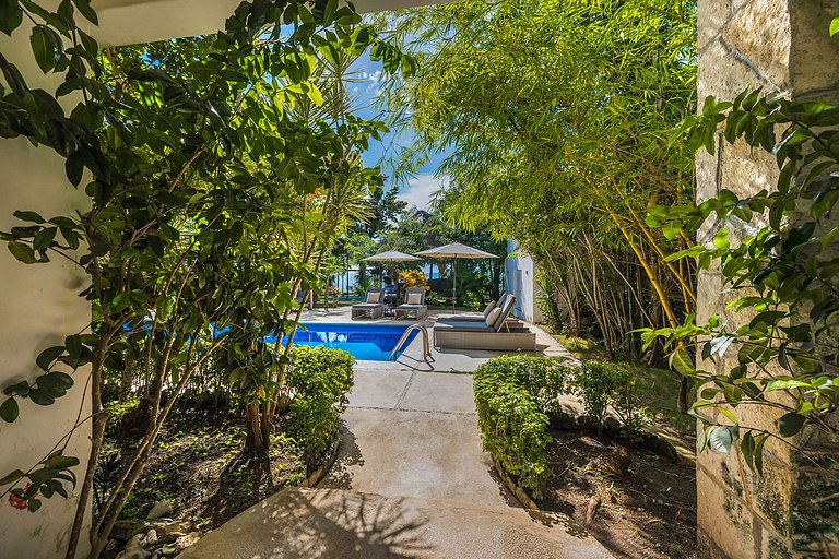 Coz002 - Villa idílica frente al mar en Cozumel