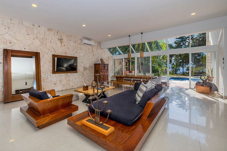 Coz002 - Villa idyllique en bord de mer à Cozumel