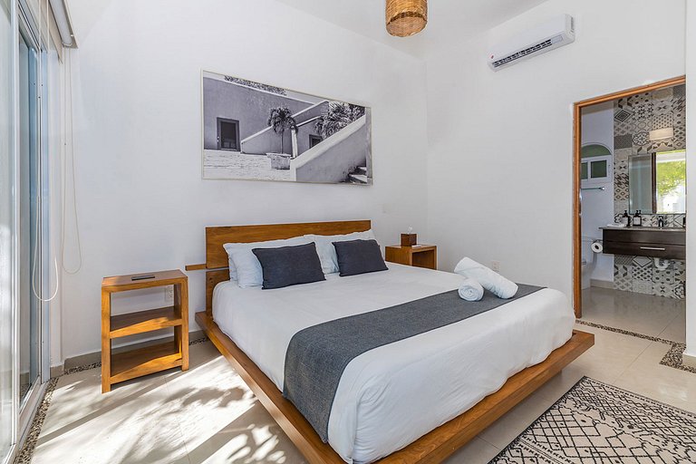 Coz002 - Villa idílica frente al mar en Cozumel