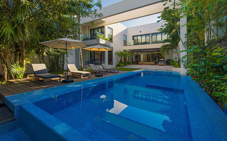 Coz004 - Charmante villa de luxe à Cozumel