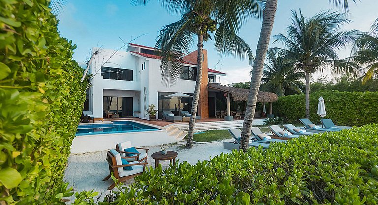 Coz003 - Villa à beira-mar em Cozumel