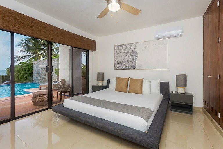 Coz003 - Villa à beira-mar em Cozumel