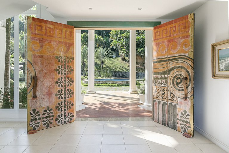 Ang020 - Mansão de luxo em condomínio de Mangaratiba