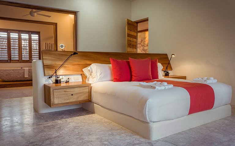 Tul048 - Casa frente al mar con 4 suites en Tulum