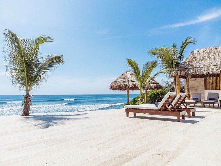 Tul059 - Charmosa villa à beira-mar em Tulum