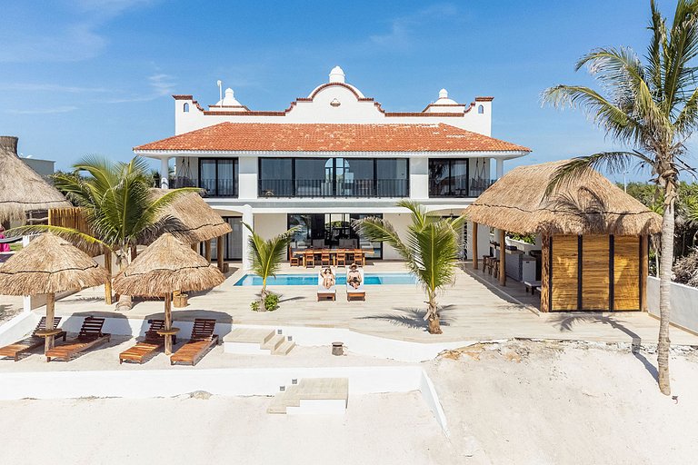 Tul059 - Charming beachfront villa in Tulum