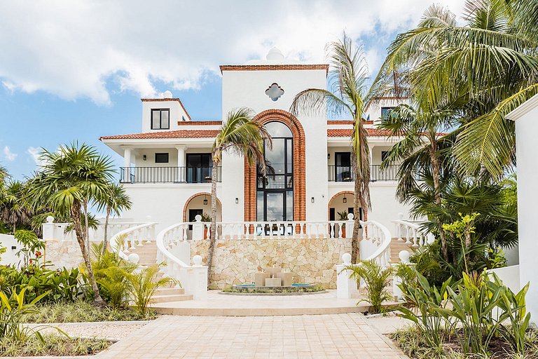 Tul059 - Charmante villa en bord de mer à Tulum