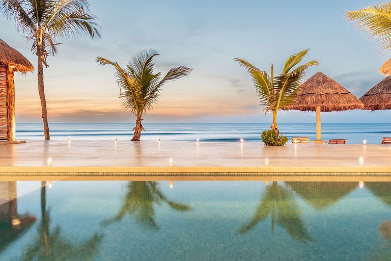 Tul059 - Charming beachfront villa in Tulum