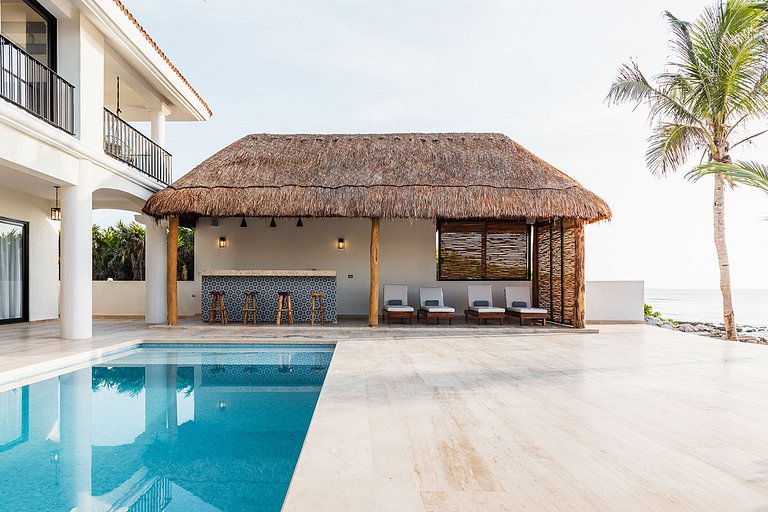 Tul059 - Charmosa villa à beira-mar em Tulum