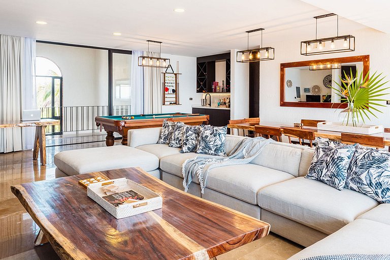 Tul059 - Charmante villa en bord de mer à Tulum