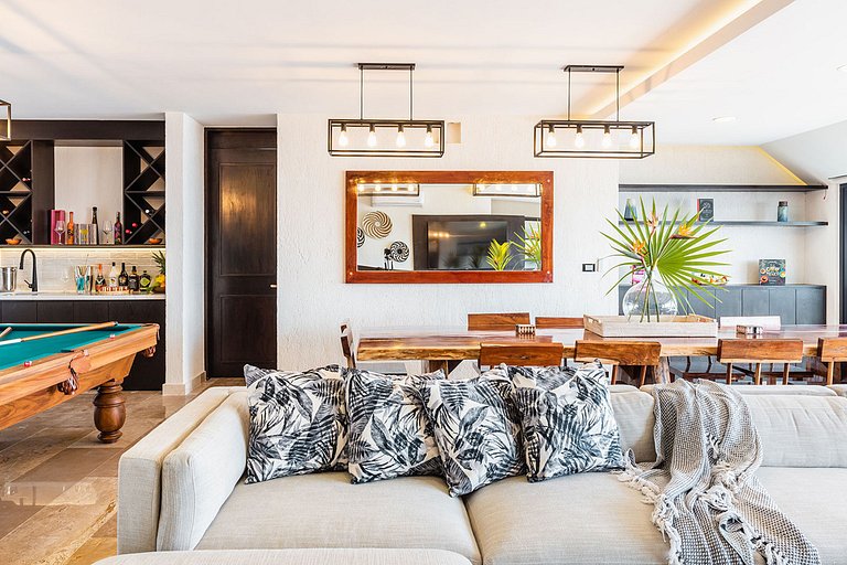 Tul059 - Encantadora villa frente al mar en Tulum