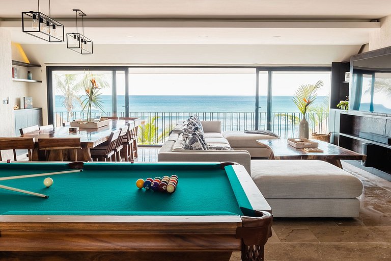 Tul059 - Charmosa villa à beira-mar em Tulum