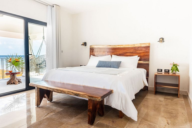 Tul059 - Charmante villa en bord de mer à Tulum