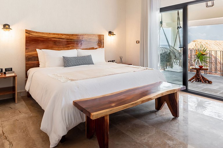 Tul059 - Encantadora villa frente al mar en Tulum