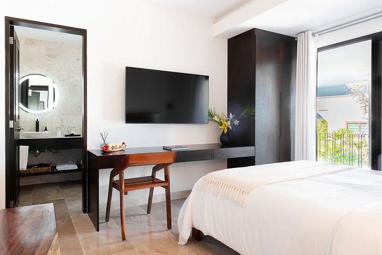 Tul059 - Encantadora villa frente al mar en Tulum