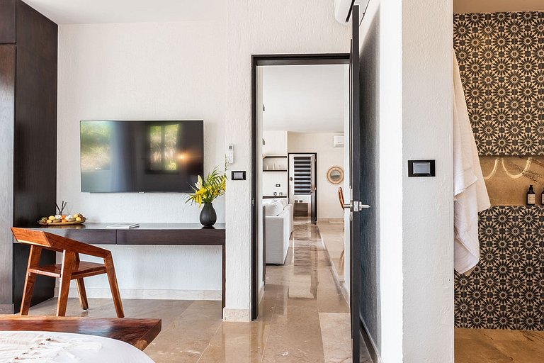 Tul059 - Charmante villa en bord de mer à Tulum