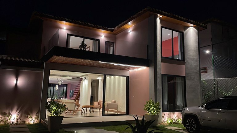 Buz053 - Magnifique maison sur la plage de Geribá